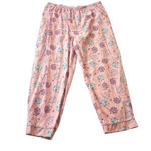 Vintage Classic Elements Women’s Pajama Bottoms in Pink with Pusheen Cat Print